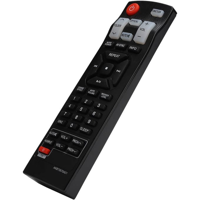 Alternatief voor afstandsbediening voor LG Soundbar AKB73575421 SOUND BAR NB3530A NB4530A black