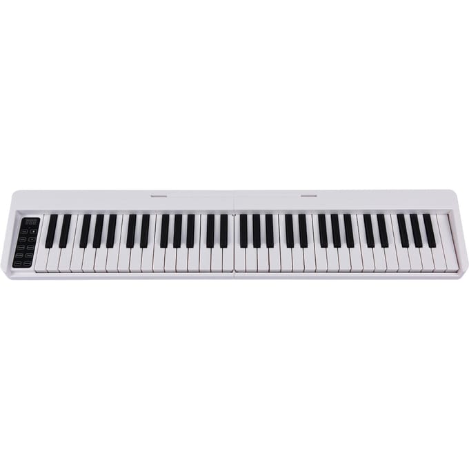 Piano électronique pliable à 61 touches, orgue électronique multifonctionnel, clavier de Piano sensible à 61 touches blanc