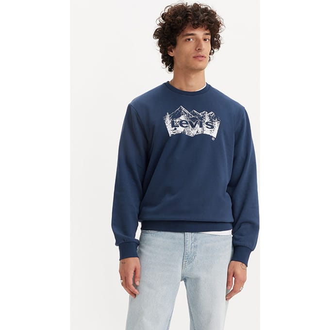 Levi's Standard Sweater Navy Taglia: S | Maglioni a maglia Outlet | Uomo | Blu