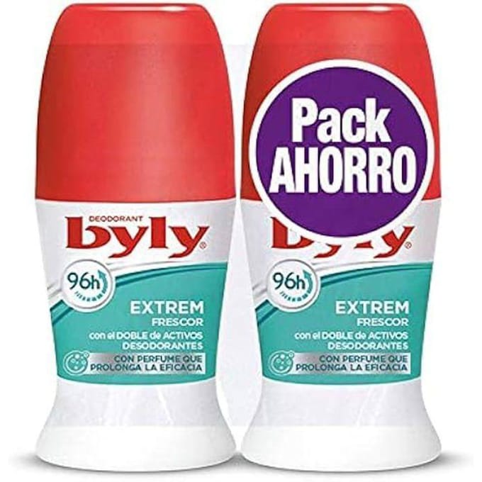 Deodorant Roll-On Extreme Frisheid - BYLY - Pak 2 X 50 Ml