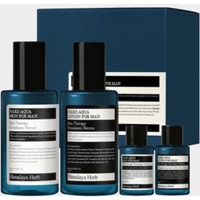 NARD - Aqua Skin & Lotion Set For Man 4 pcs