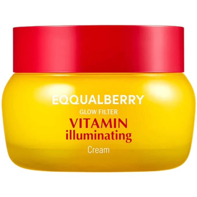 EQQUALBERRY, Glow Filter, Verhelderende Crème met Vitamines, 50ml (1,69 fl oz)