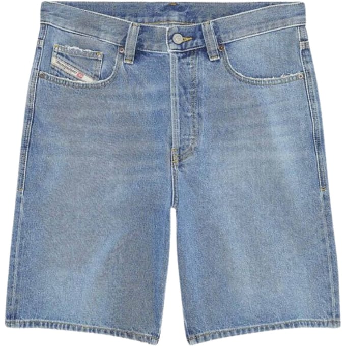 Diesel normale korte medium blauwe short