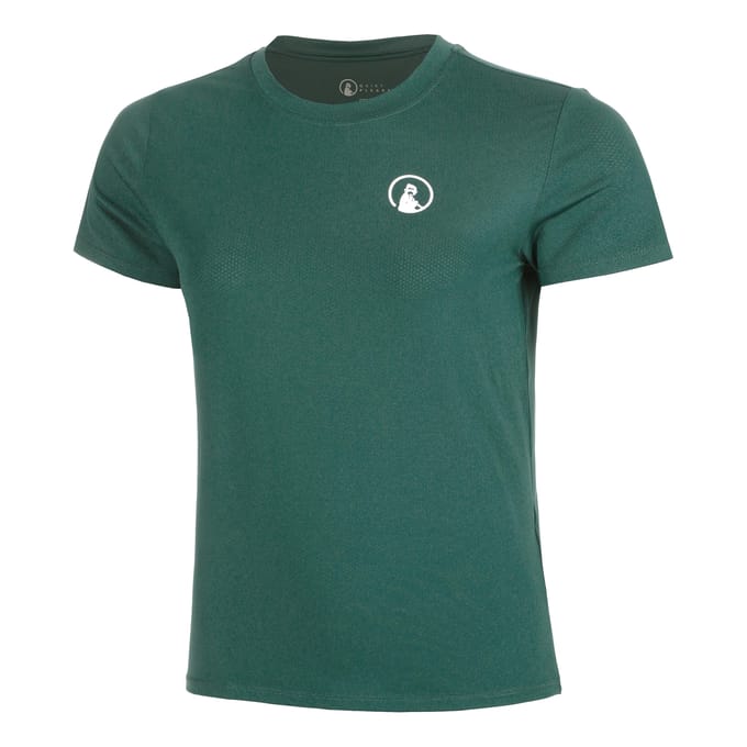 Quiet Please Retriever T-shirt Dames-groen
