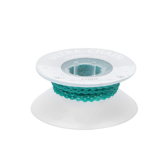 Chaînes en caoutchouc orthodontiques Portables Élastiques Chaîne de puissance d'accessoire pour l'orthodontie vert