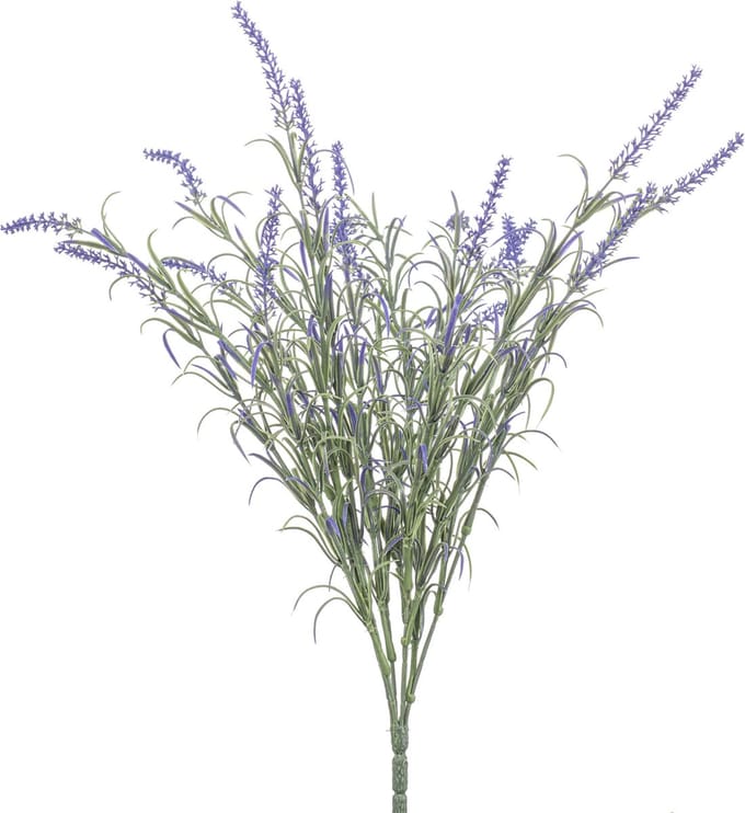 Emerald - Kunstplant Lavendel UV lichtpaars 40cm - Kunstplant voor binnen