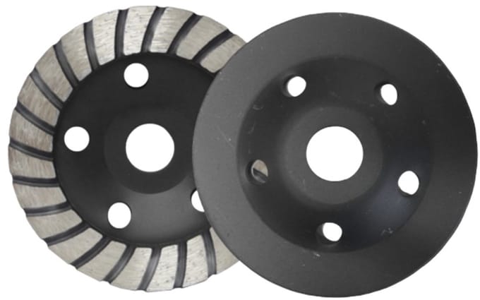 Awtools - Diament Turbo Slijpschijf - 125mm - Turbo Segment - 20 Segmenten