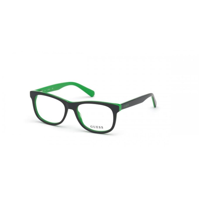 Guess Unisex Bril Gu9195 Dark Grey/Green/48-15-130 black
