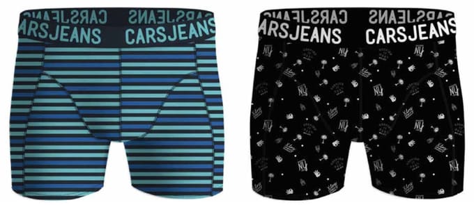 Cars Jeans Boxershort Niles Jr. 2-Pack - Jongens