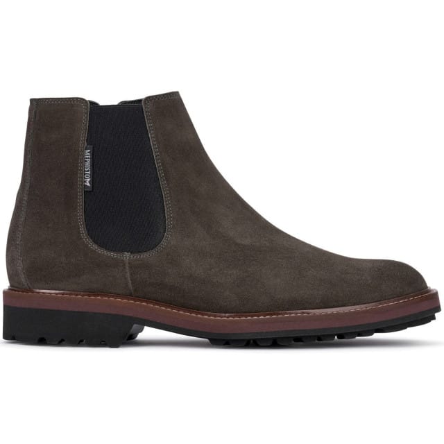 Mephisto Benson - heren laars - grijs - maat 46 (EU) 11.5 (UK)