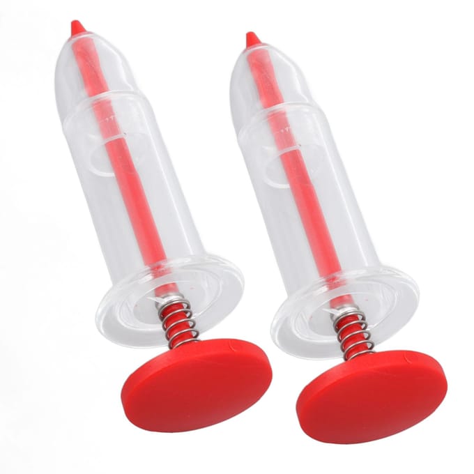 2 stuks Zaaddispenser Mini Zaadmeester Zaaizaadzaaier Gereedschap voor Tuinbouw Zaaien white