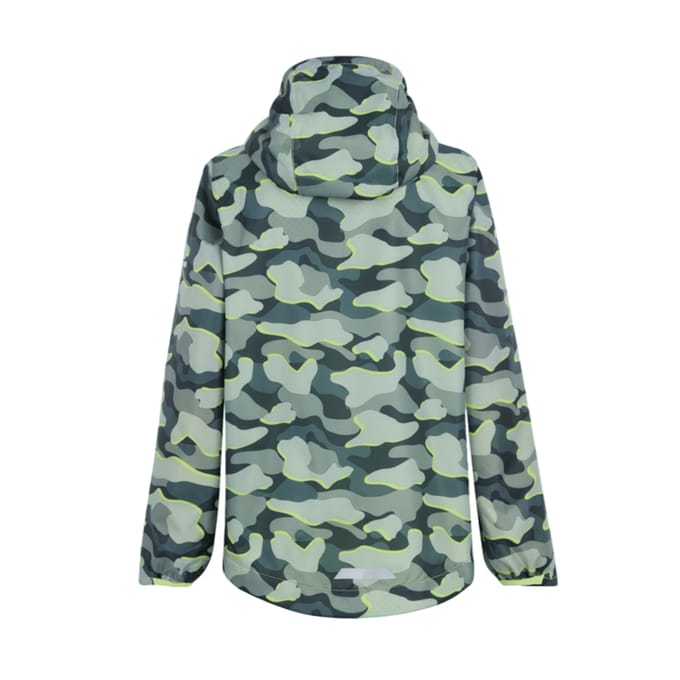 Regatta Waterdicht kinder/kinderjack Lever II Camo (Donkere storm)