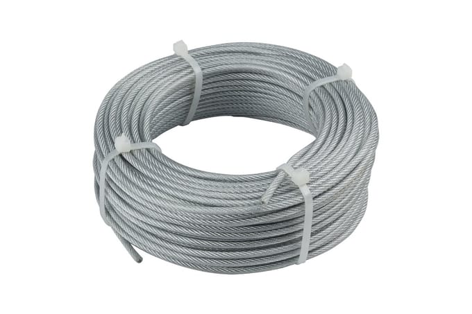 Wovar Staalkabel verzinkt PVC 2|3 mm | Bundel 25 meter