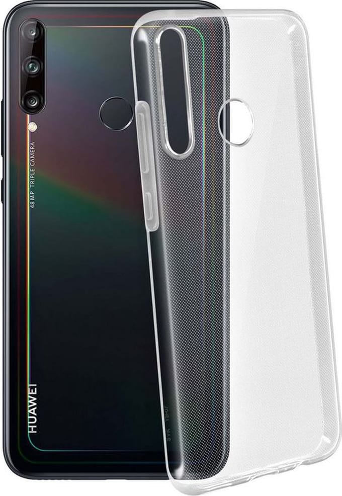 Hoesje voor Huawei P40 Lite E backcover Shockproof siliconen Transparant