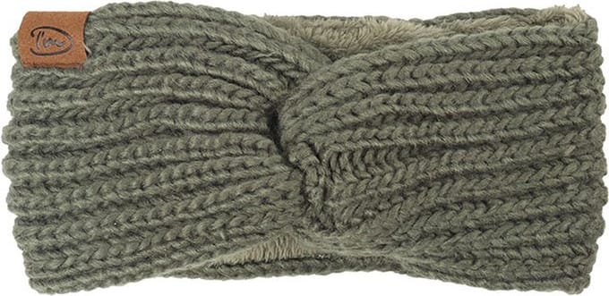 I'm Dutch Gebreide Haarband / Hoofdband Ottowa Donker Groen