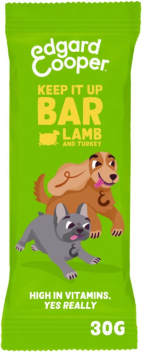 Edgard & Cooper Bar 30 g - Hondensnacks - Lam