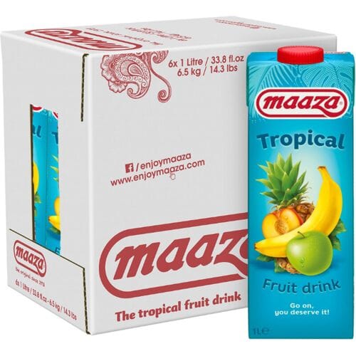 MAAZA Tropische drank 6 x 1 liter