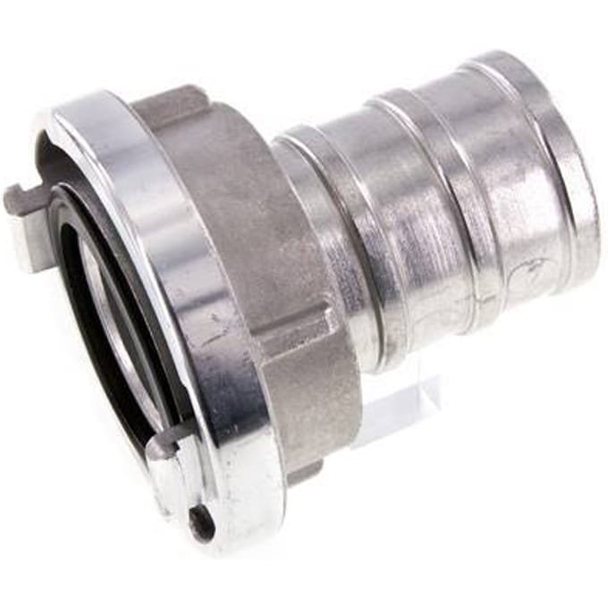 75-B (89 mm) Gesmeed Aluminium Storz-koppeling 70 mm Slangpilaar Draaibaar