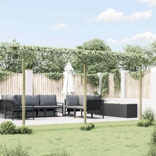 vidaXL - Pergola - 410x40x203 - cm - hout