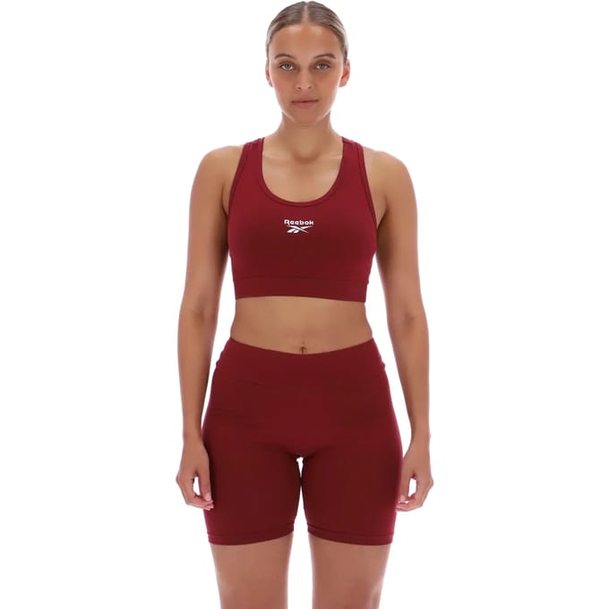 Reebok Classics Piper Scoop Small Logo Sportbeha Rood S / Regular Vrouw