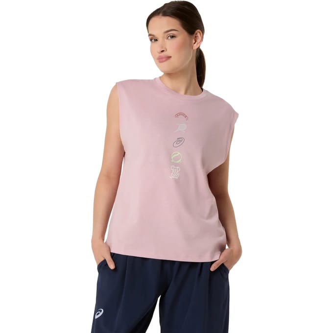 Dames-T-shirt Asics Game Seasonal