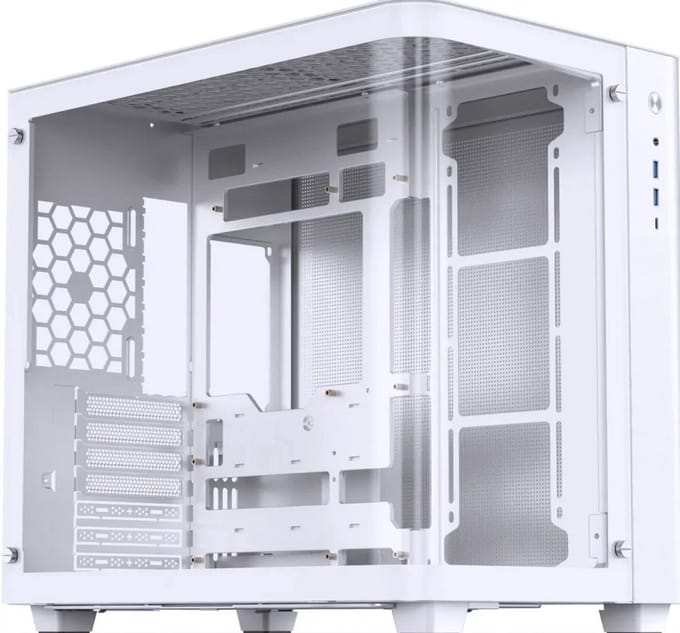 Jonsbo TK-3 - ATX - gehard glas - wit