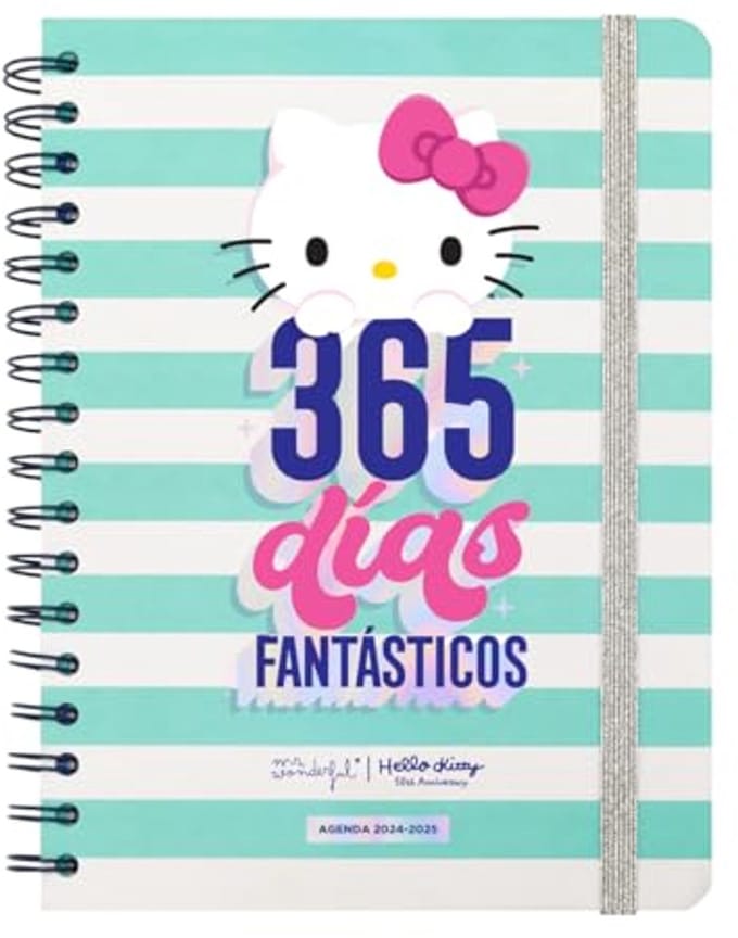 Kalender 2024/25 met Weekplanner - Schoolagenda met Stickers en Motivatie