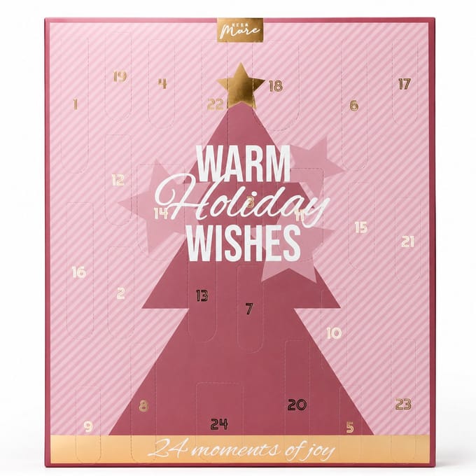 Luxe Adventskalender Warm Holiday Wishes
