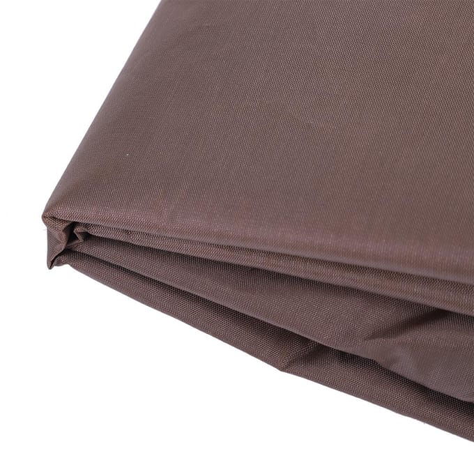 Housse Imperméable de Protection pour Parasol de Jardin Extérieur Patio Housse de Pluie(café) white