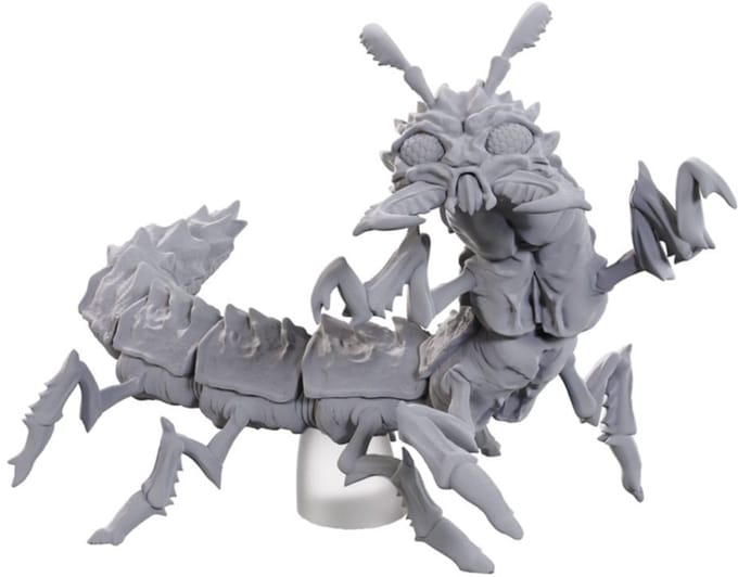 Wizkids D&D Nolzur's Marvelous Miniatures Unpainted Miniatures Classic Ankheg Miniature Gaming & Tabletop