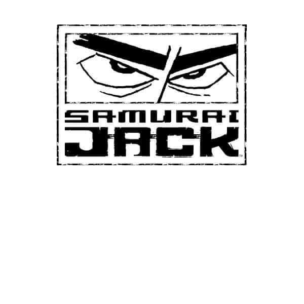 Samurai Jack Stylised Logo Sweatshirt - White - S
