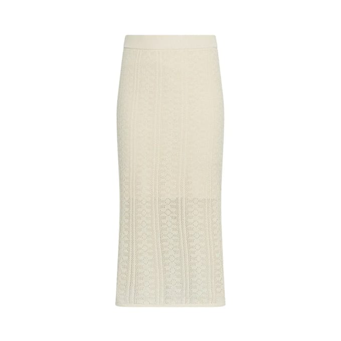 MSCH Copenhagen Mschcelestina Hw Skirt Rokken Dames - Creme - Maat S/M