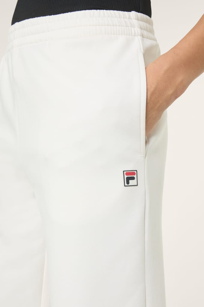 FILA Monteloro Wide Scuba Pants Egret Größe: M | Jogginghosen Outlet | Damen