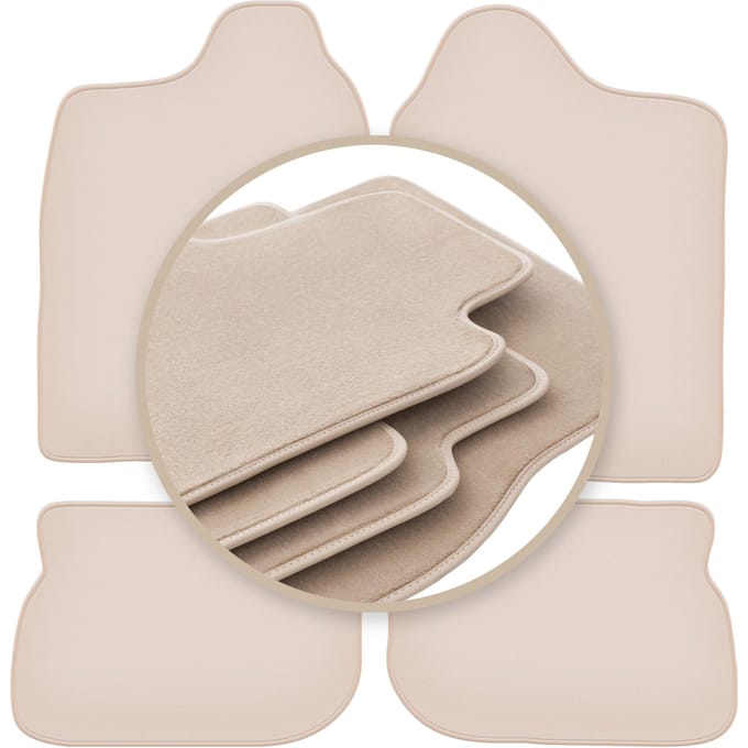 PREMIUM beige vloermatten voor: Suzuki Jimny SUV 1998-2007