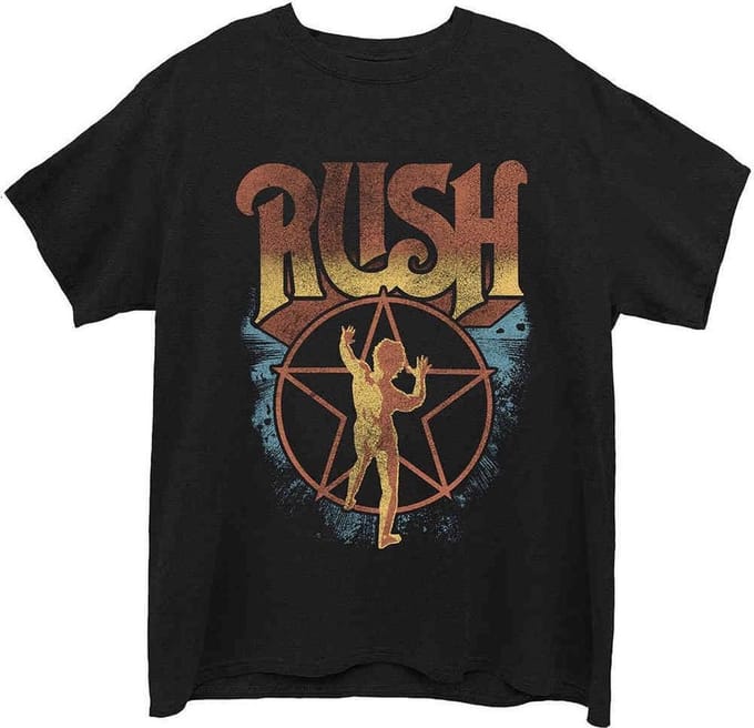 Rush Heren Tshirt -L- Starman Zwart