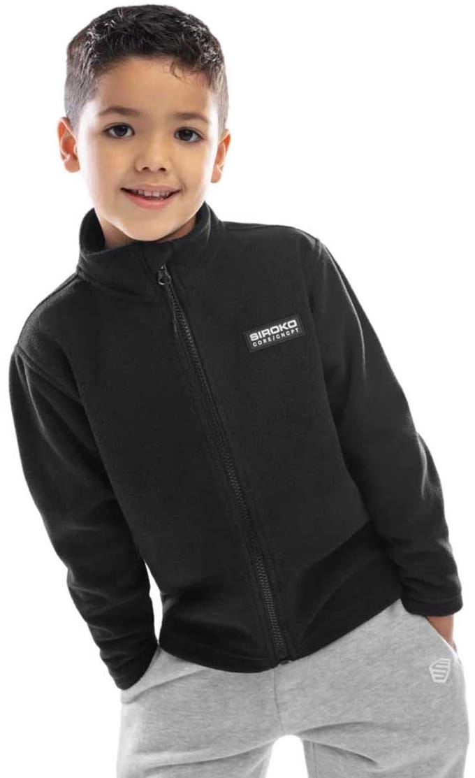 Siroko K-core Boogie Fleece Met Volledige Rits Zwart 9-10 Years Kinderen