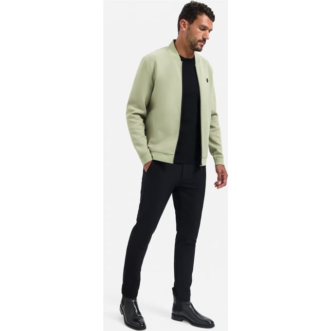 No Excess Pullover Short Sleeve Crewneck Solid Jacquard Black Größe: S | Basic T-Shirts Outlet | Herren | Schwarz