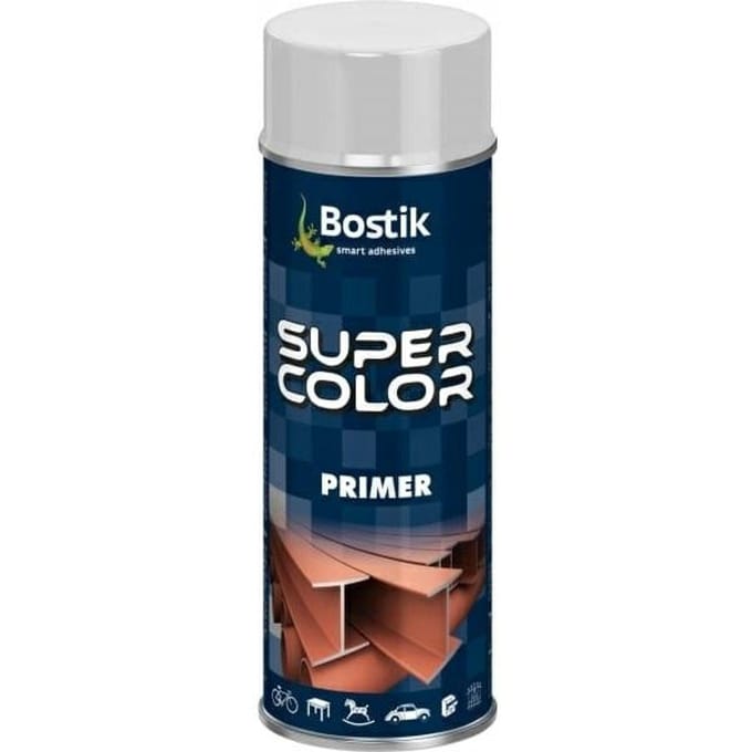 Bostik Super Color Primer - Grondverf - Wit - Snelle Droging - Anti-Corrosie
