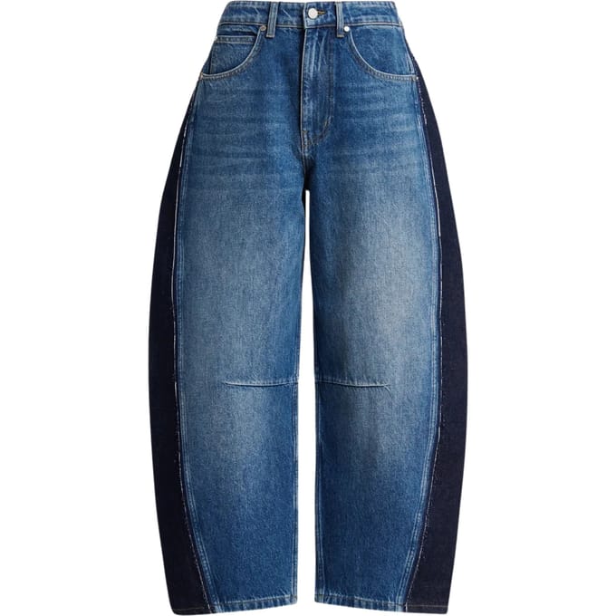 Essentiel Antwerp Patchwork Jeans Jeans Blauw Kashba