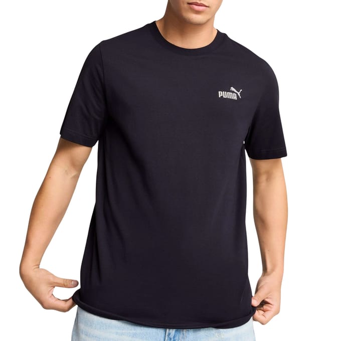 PUMA ESS Small No. 1 Logo Tee Unisex T-shirt - New Navy