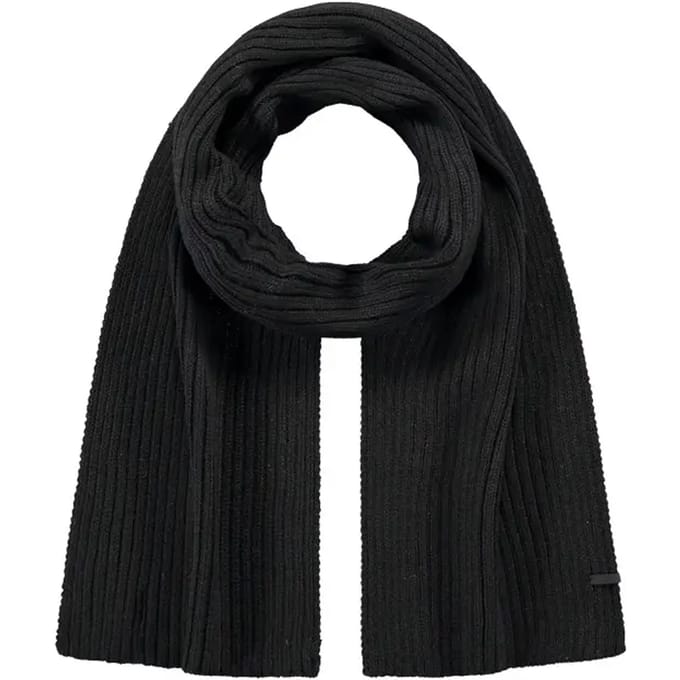 BARTS Wilbert Scarf Heren Sjaal - One size - Zwart