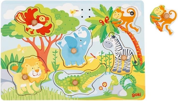 Steekpuzzel - Zoodieren
