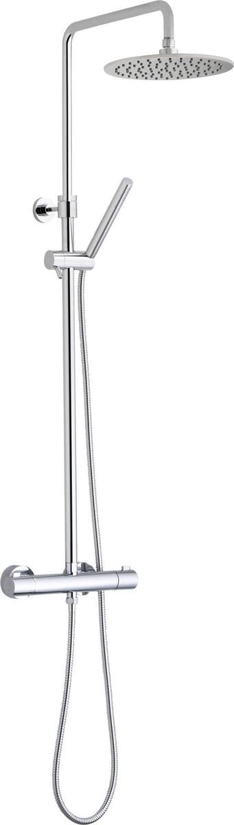 Ben Lavion Regendouche - Ø 25cm - Cooltouch - met Thermostaatkraan - Chroom - Rond