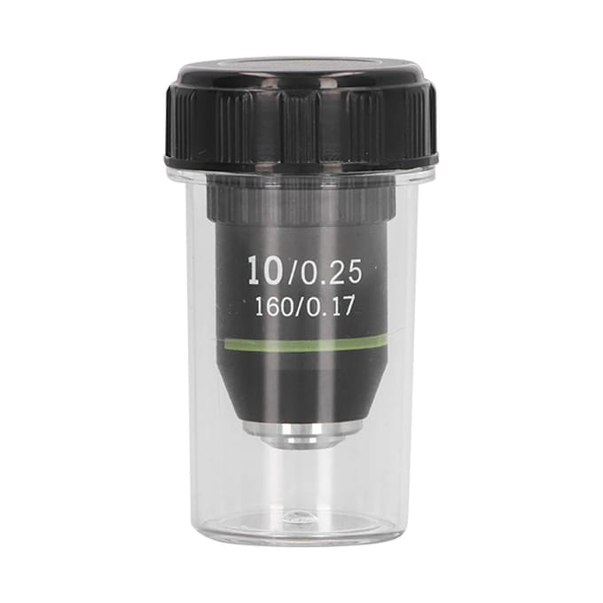 Objectif de Microscope Achromatique 10X Interface 20,2 mm Accessoire pour Remplacement