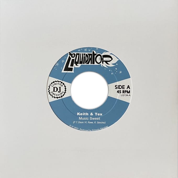 Keith & Tex - Music Sweet/ My Sweet Love (7" Single)