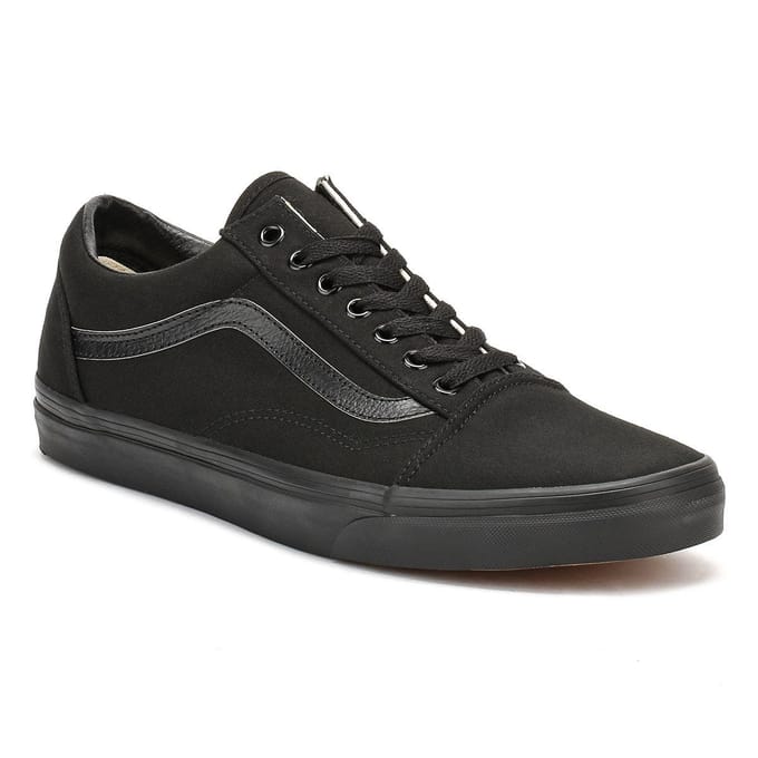 Vans Old Skool Zwart Unisex Sneakers VN000D3HBKA 36.5 black
