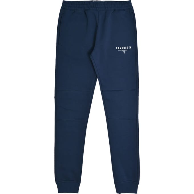 Lambretta Heren AW24 Logo Joggingbroek (Navy)