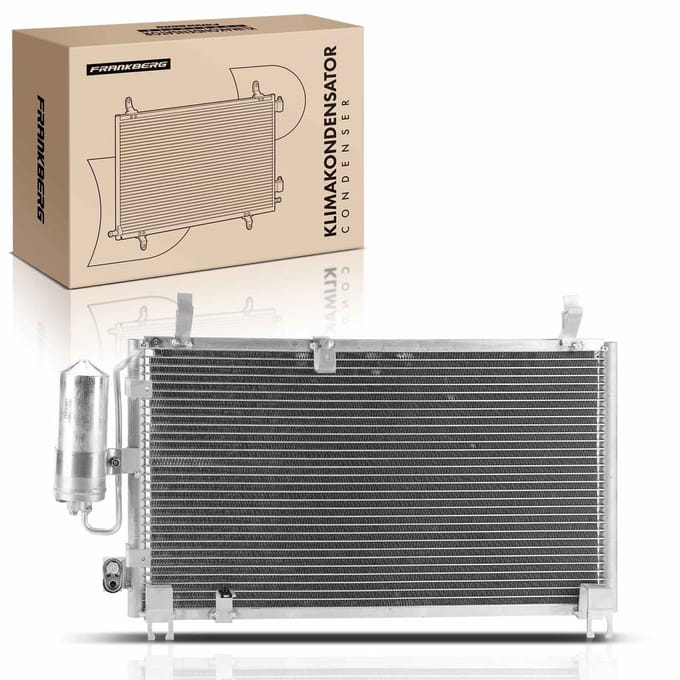 Frankberg 1x condensor airconditioning voor Isuzu D-Max I 25L 30L