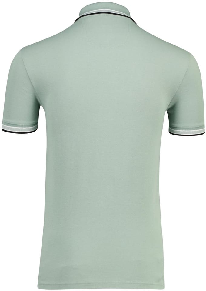 Poloshirt Boss Green paddy 3 knoops groen pique