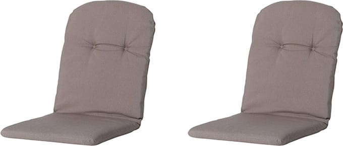 Madison Kuip hoog Panama taupe 45x96 Bruin - 2 Stuks